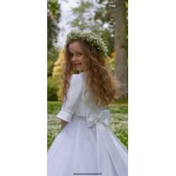 White First Holy Communion Jacket Style Ko24131