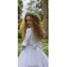 White First Holy Communion Jacket Style Ko24131