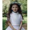 Ivory First Holy Communion Bolero Style Ko24145