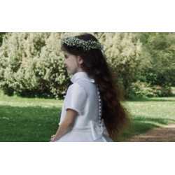 Ivory First Holy Communion Bolero Style Ko24145