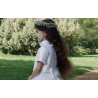 Ivory First Holy Communion Bolero Style Ko24145