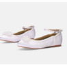 WHITE FIRST HOLY COMMUNION SHOES STYLE RUTHIE