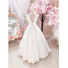White First Holy Communion Dress Style COM032
