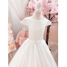 White First Holy Communion Dress Style COM032