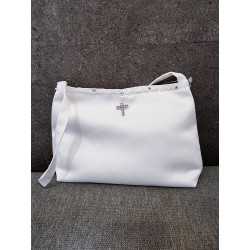 WHITE FIRST HOLY COMMUNION HANDBAG STYLE CB100