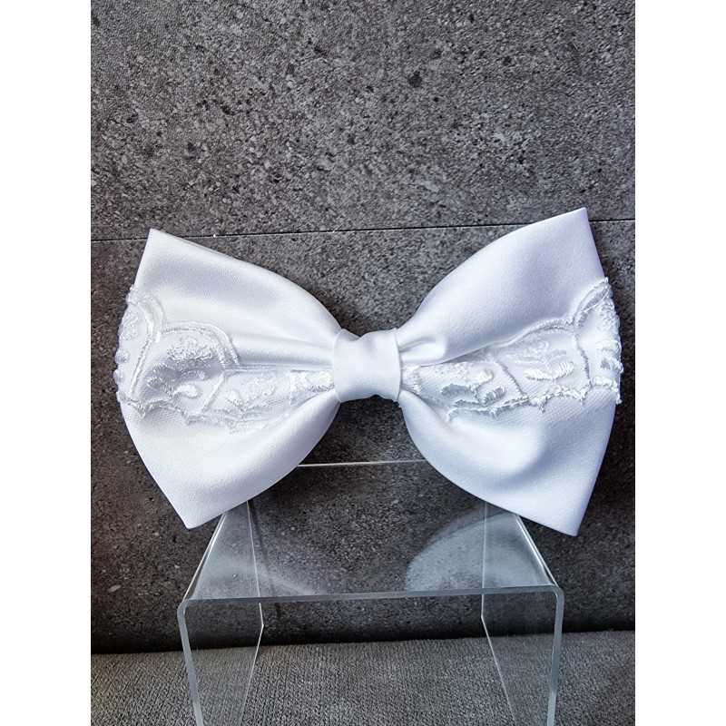 WHITE FIRST HOLY COMMUNION BOW STYLE PL19 WHITE FIRST HOLY COMMUNION BOW STYLE PL19