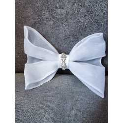 WHITE FIRST HOLY COMMUNION BOW STYLE PL39