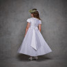 White First Holy Communion Dress Style IS25354