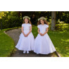 White First Holy Communion Dress Style IS25354