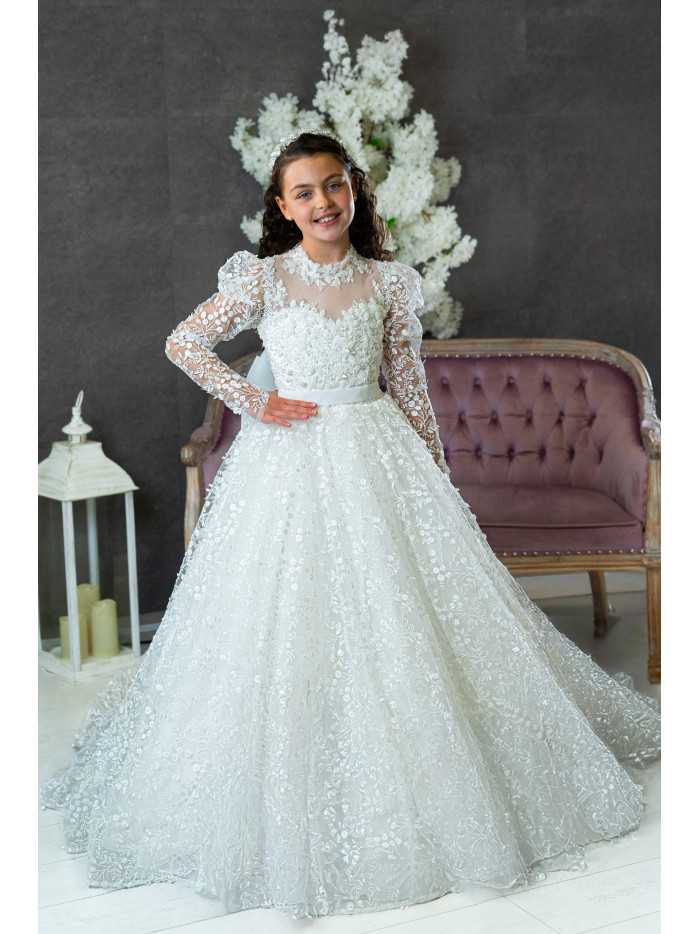 Ivory First Holy Communion Dress