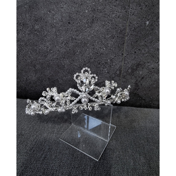 Silver First Holy Communion Tiara