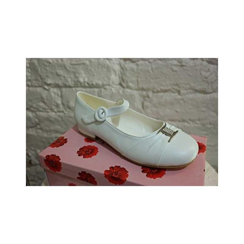 Rochelle white communion/ flower girl shoes Style R034 Rochelle white communion/ flower girl shoes Style R034