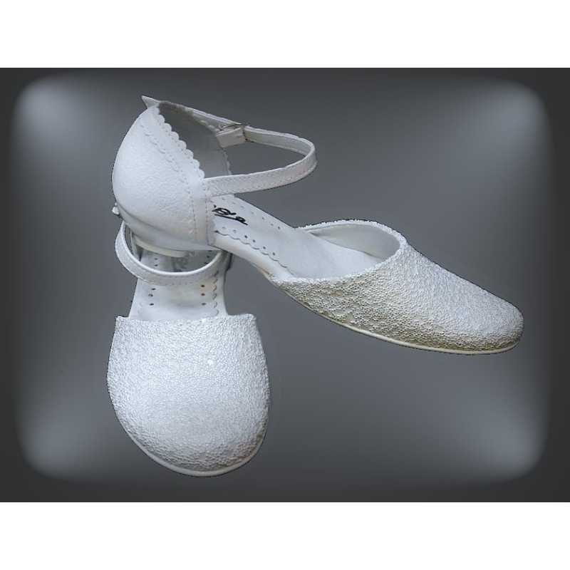 White Glitter First Holy Communion Shoes Style 167 White Glitter First Holy Communion Shoes Style 167