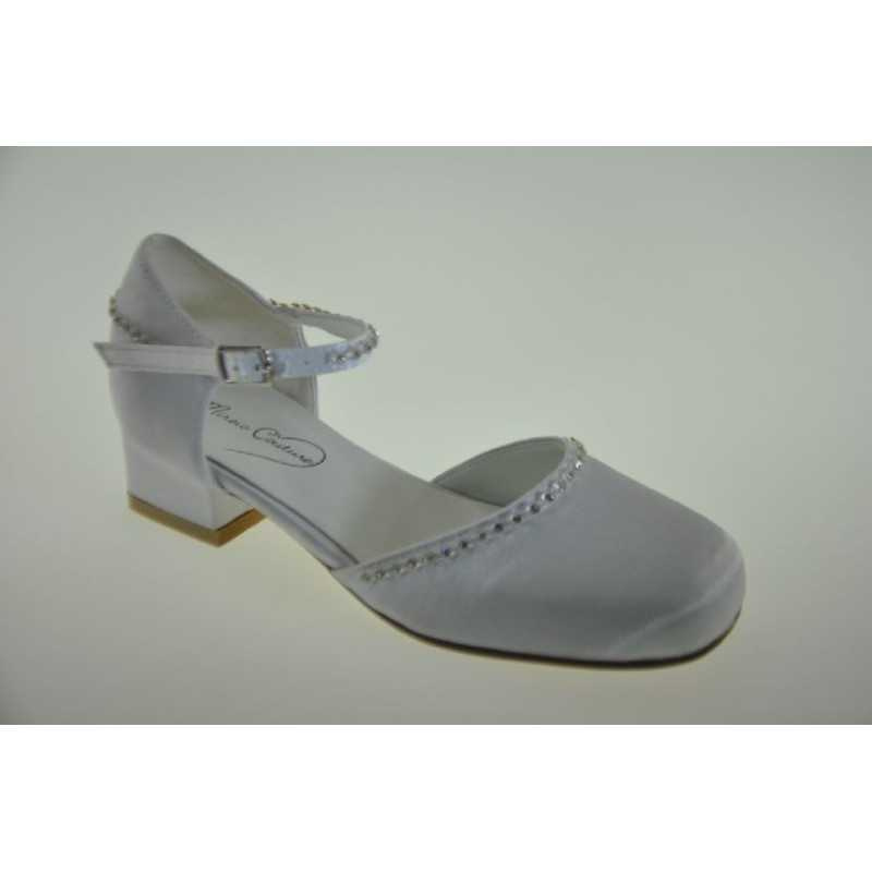Mireio Couture snow white communion/flower girl shoes Style Mary Mireio Couture snow white communion/flower girl shoes Style Mary