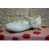 Rochelle White Communion/ Flower Girl Shoes Style R032