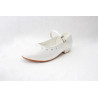 Girls Special Occasion /Communion Satin White Shoes Visara